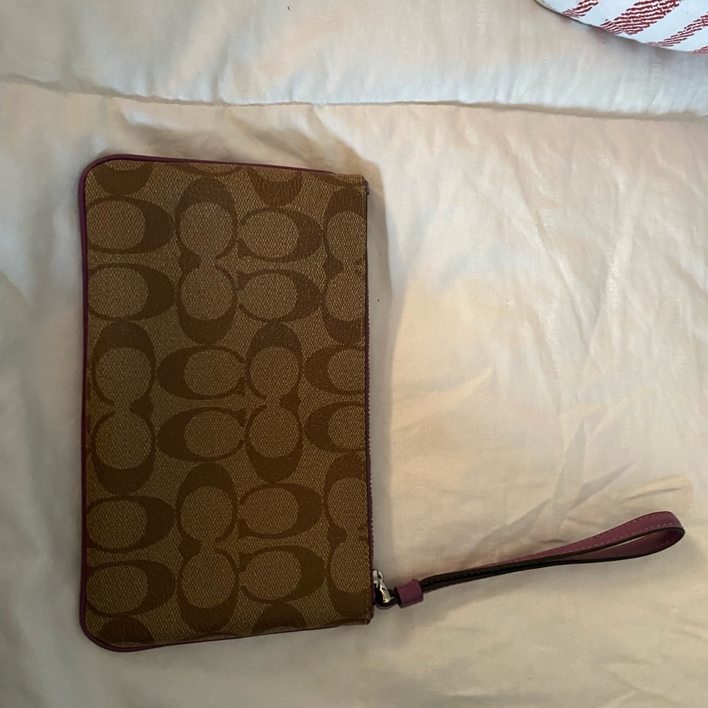 Coach Wristlet - Picture 2 of 3